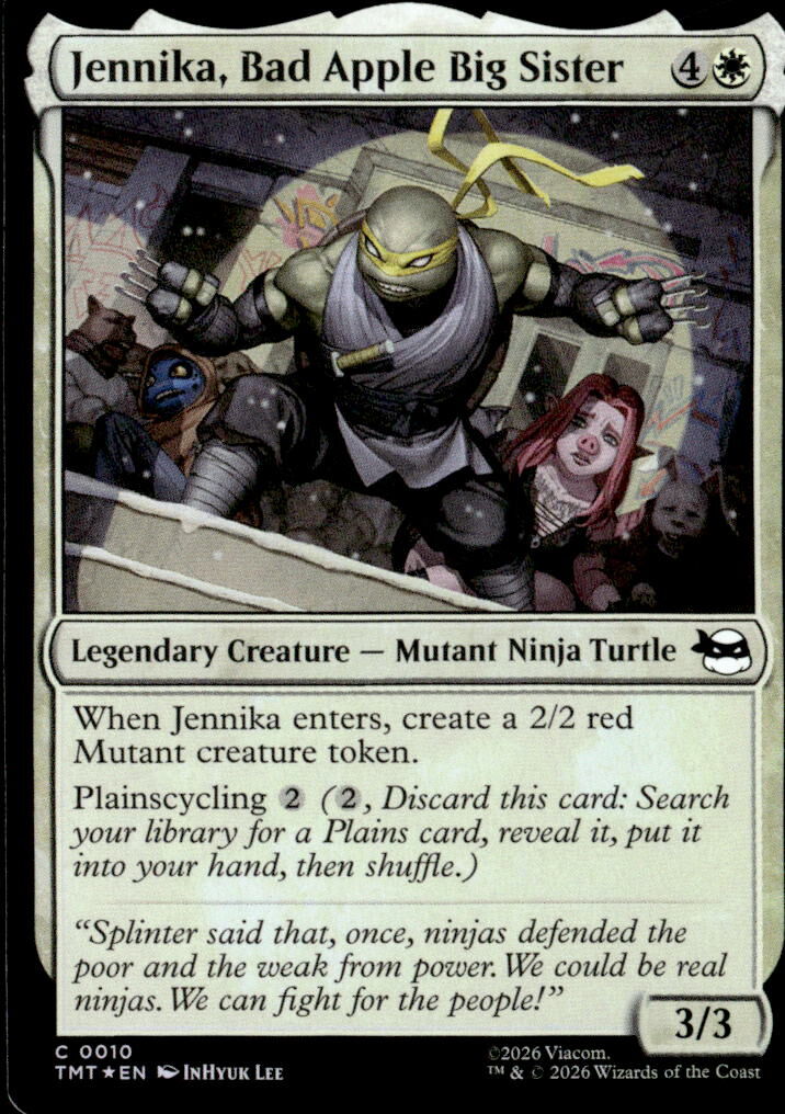 Teenage Mutant Ninja Turtles #10 Jennika, Bad Apple Big Sister