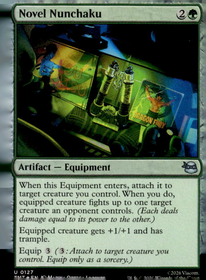 Teenage Mutant Ninja Turtles #127 Novel Nunchaku