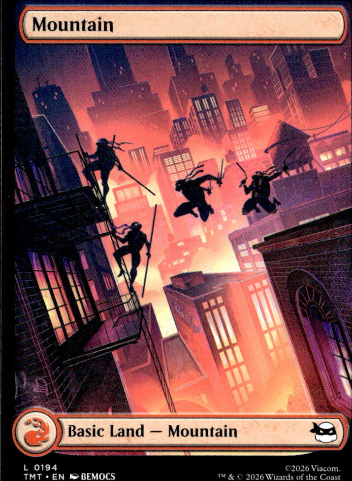 Teenage Mutant Ninja Turtles #194 Mountain (0194)