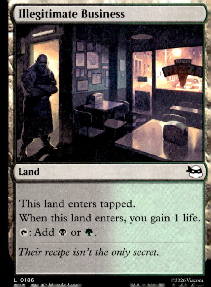 Teenage Mutant Ninja Turtles #186 Illegitimate Business