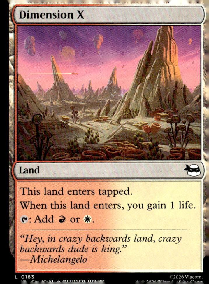 Teenage Mutant Ninja Turtles #183 Dimension X