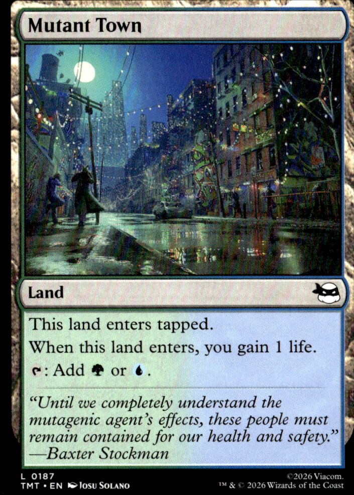 Teenage Ninja Mutant Turtles #187 Mutant Town