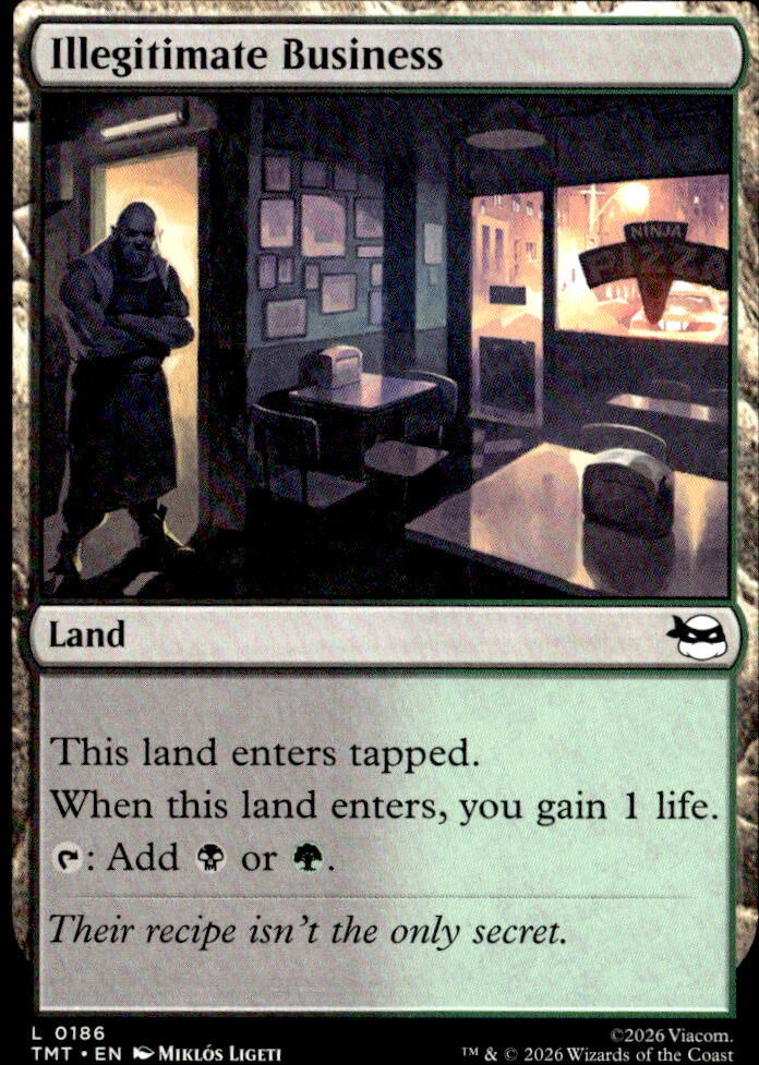 Teenage Mutant Ninja Turtles #186 Illegitimate Business