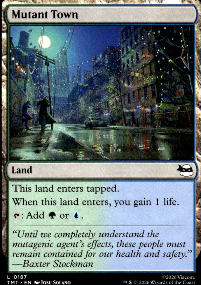 Teenage Ninja Mutant Turtles #187 Mutant Town