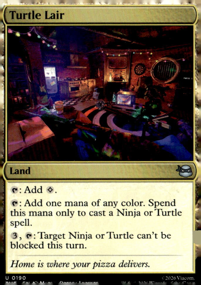 Teenage Mutant Ninja Turtles #190 Turtle Lair