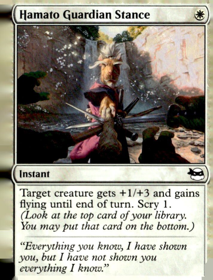 Teenage Mutant Ninja Turtles #8 Hamato Guardian Stance