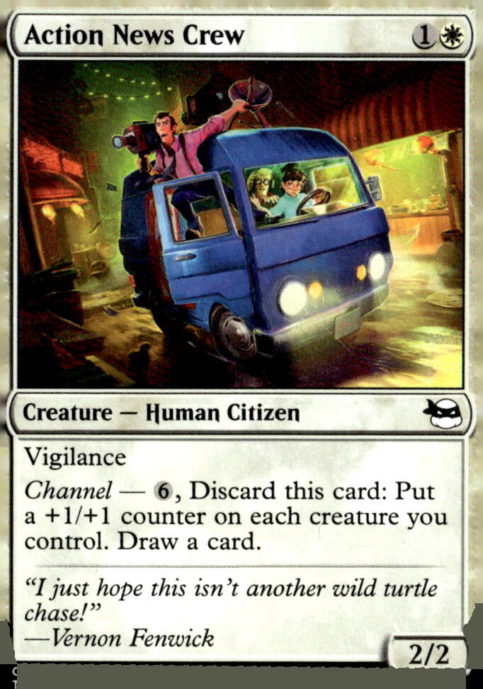 Teenage Mutant Ninja Turtles #1 Action News Crew