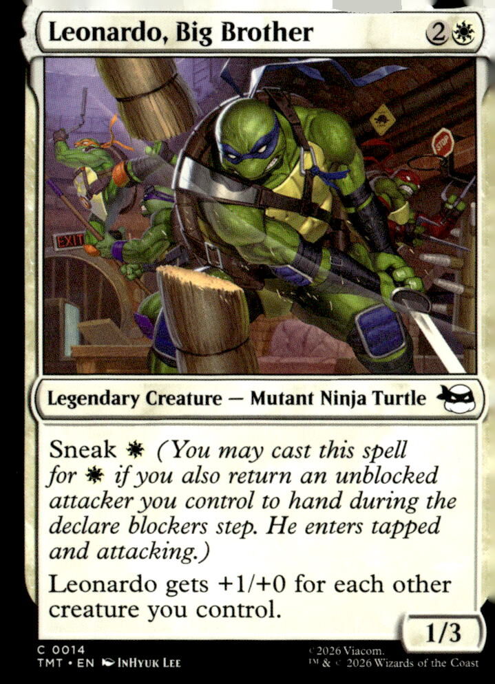 Teenage Mutant Ninja Turtles #14 Leonardo, Big Brother