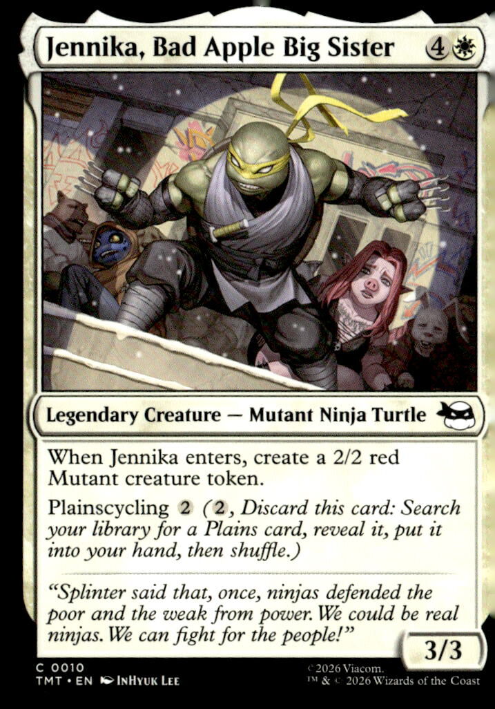 Teenage Mutant Ninja Turtles #10 Jennika, Bad Apple Big Sister