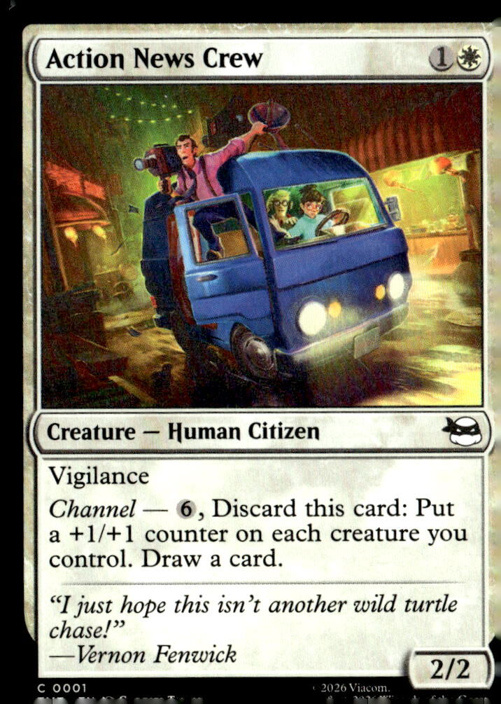 Teenage Mutant Ninja Turtles #1 Action News Crew