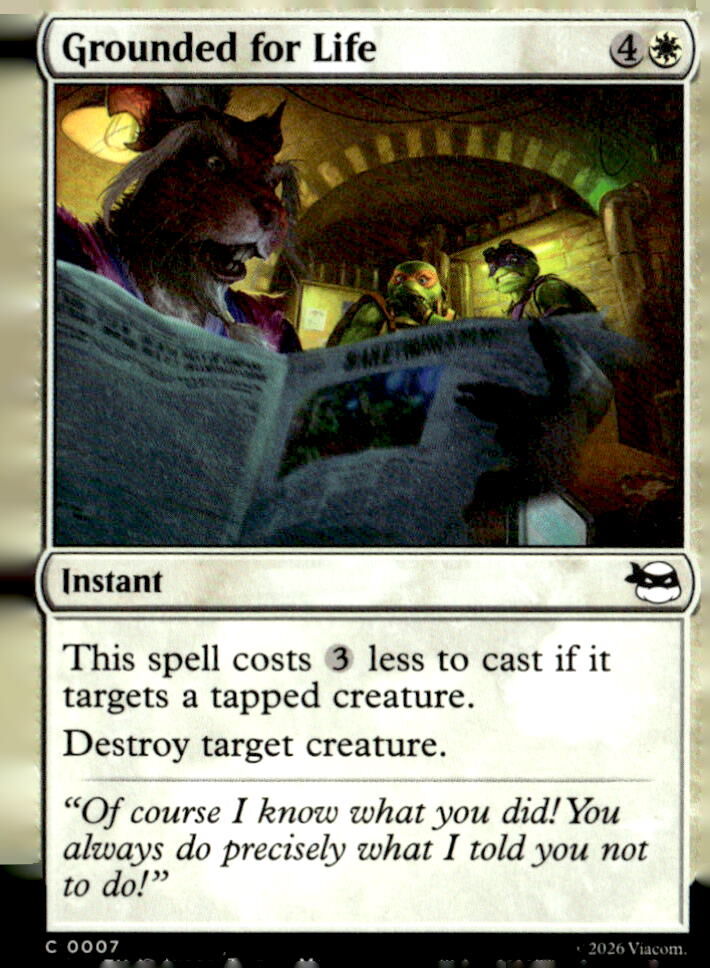 Teenage Mutant Ninja Turtles #7 Grounded for Life