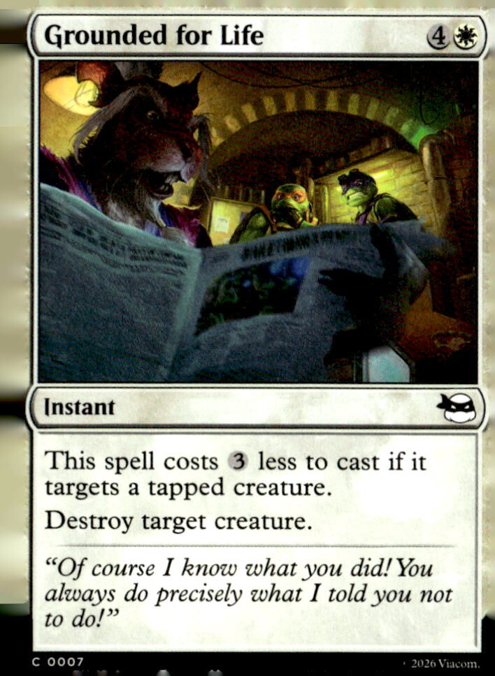 Teenage Mutant Ninja Turtles #7 Grounded for Life