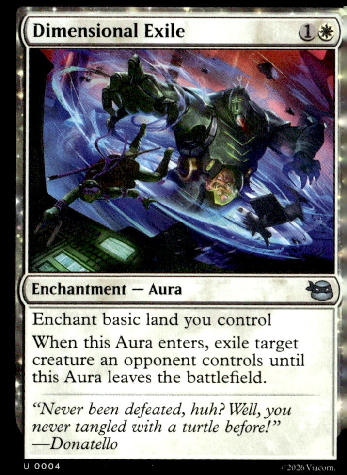 Teenage Mutant Ninja Turtles #4 Dimensional Exile