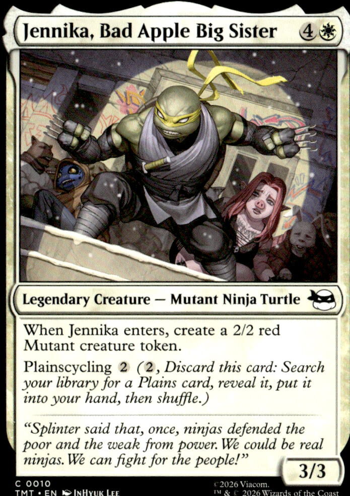 Teenage Mutant Ninja Turtles #10 Jennika, Bad Apple Big Sister