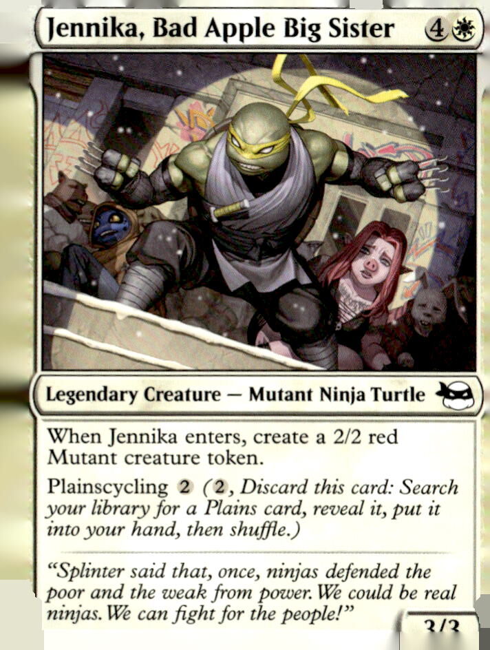 Teenage Mutant Ninja Turtles #10 Jennika, Bad Apple Big Sister