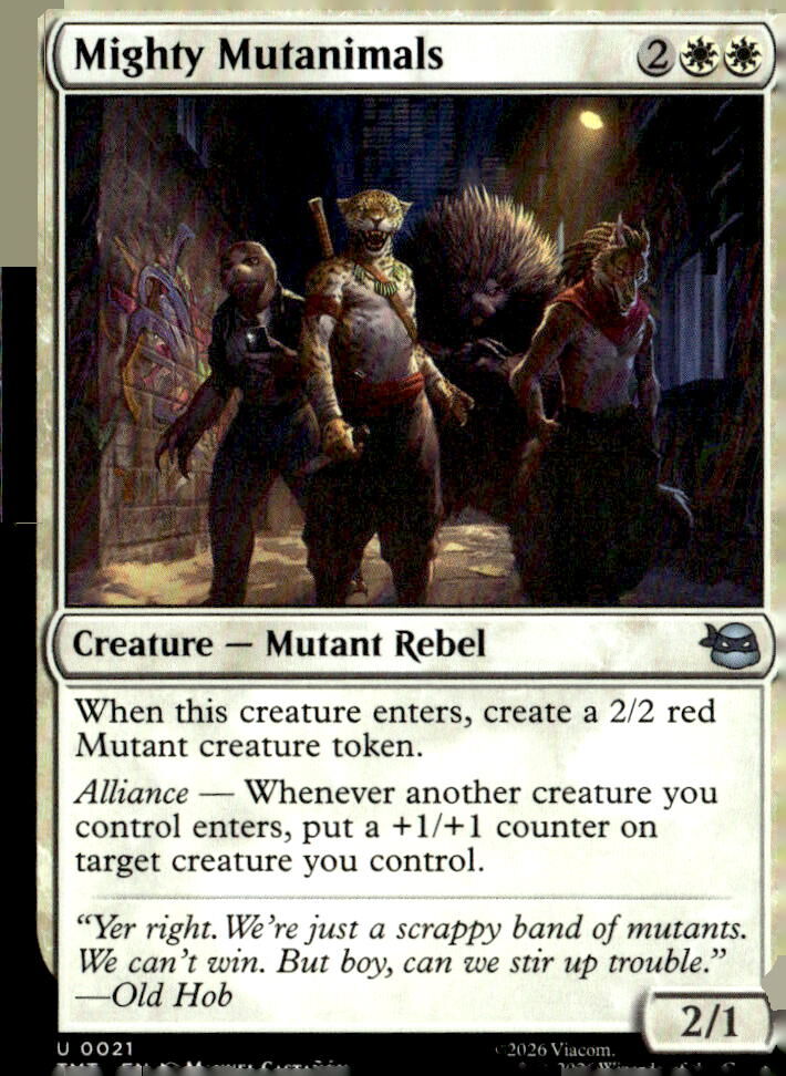 Teenage Mutant Ninja Turtles #21 Mighty Mutanimals