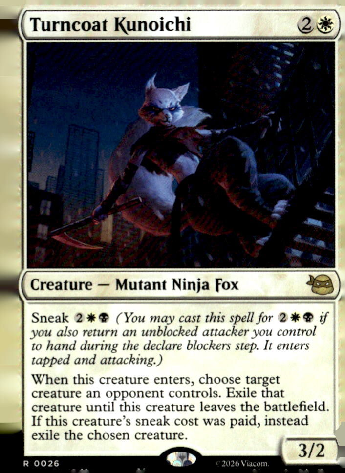 Teenage Mutant Ninja Turtles #26 Turncoat Kunoichi