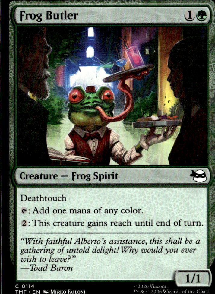 Teenage Mutant Ninja Turtles #114 Frog Butler