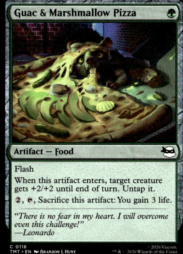 Teenage Mutant Ninja Turtles #116 Guac & Marshmallow Pizza