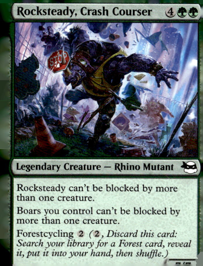 Teenage Mutant Ninja Turtles #131 Rocksteady, Crash Courser