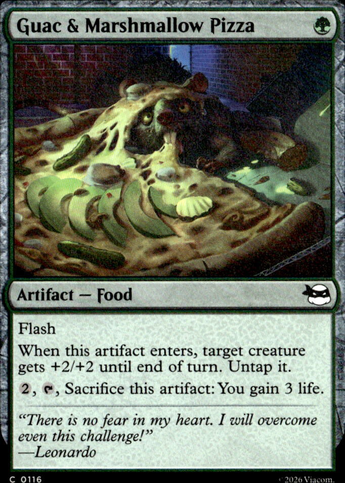 Teenage Mutant Ninja Turtles #116 Guac & Marshmallow Pizza