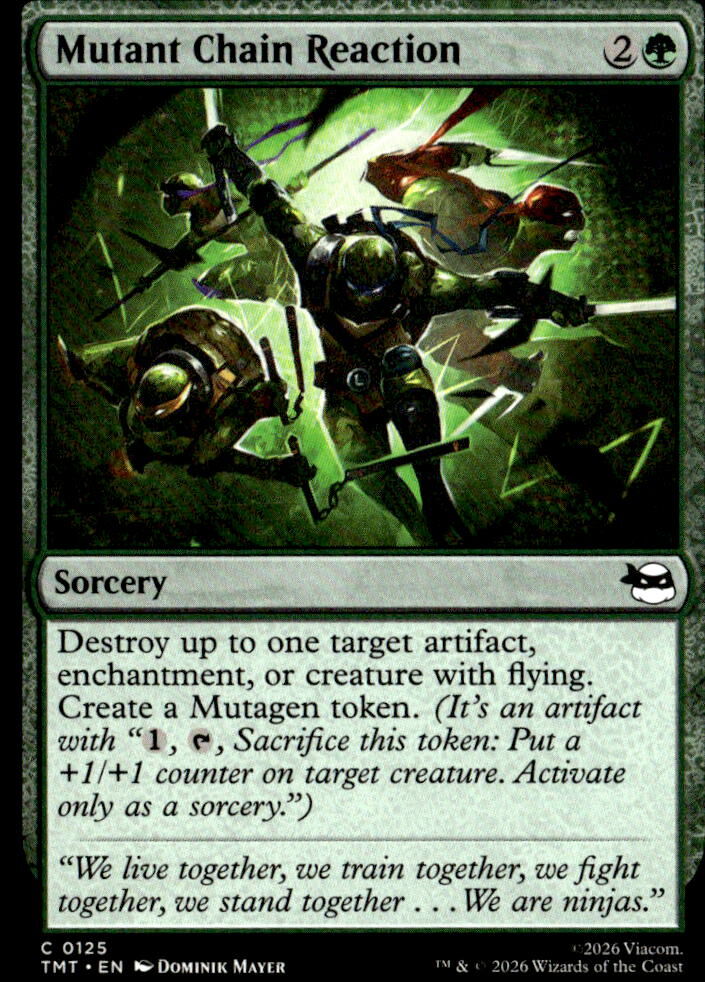 Teenage Mutant Ninja Turtles #125 Mutant Chain Reaction