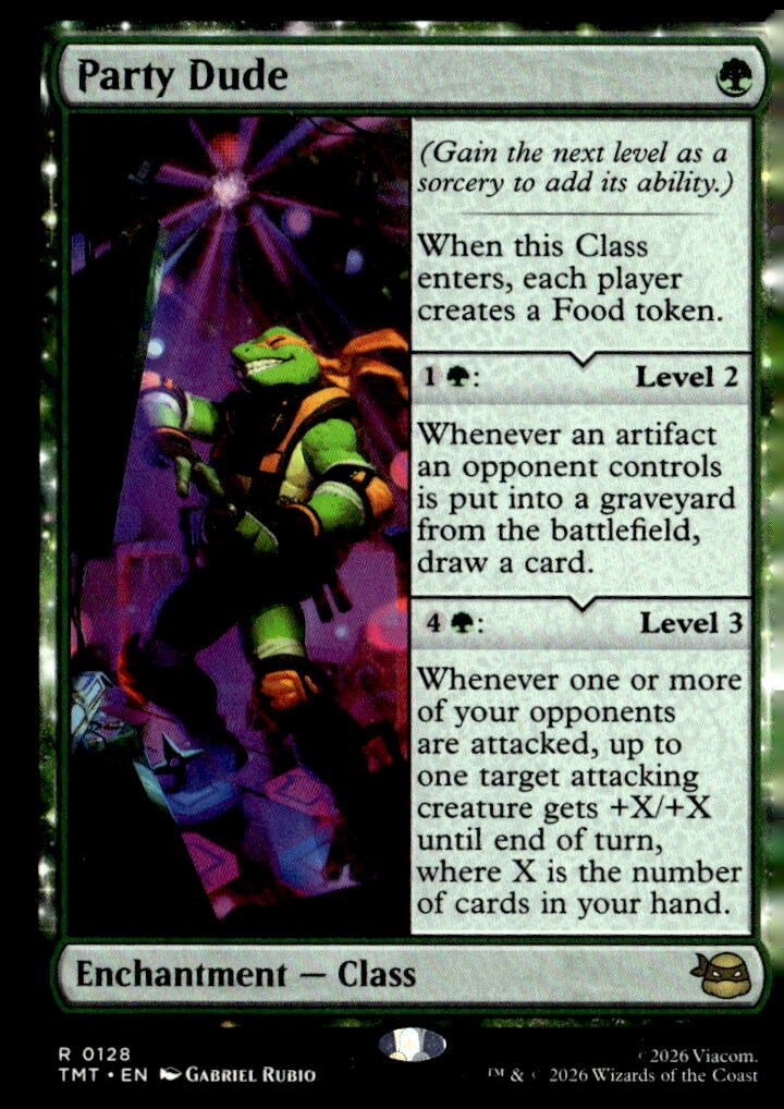 Teenage Mutant Ninja Turtles #128 Party Dude