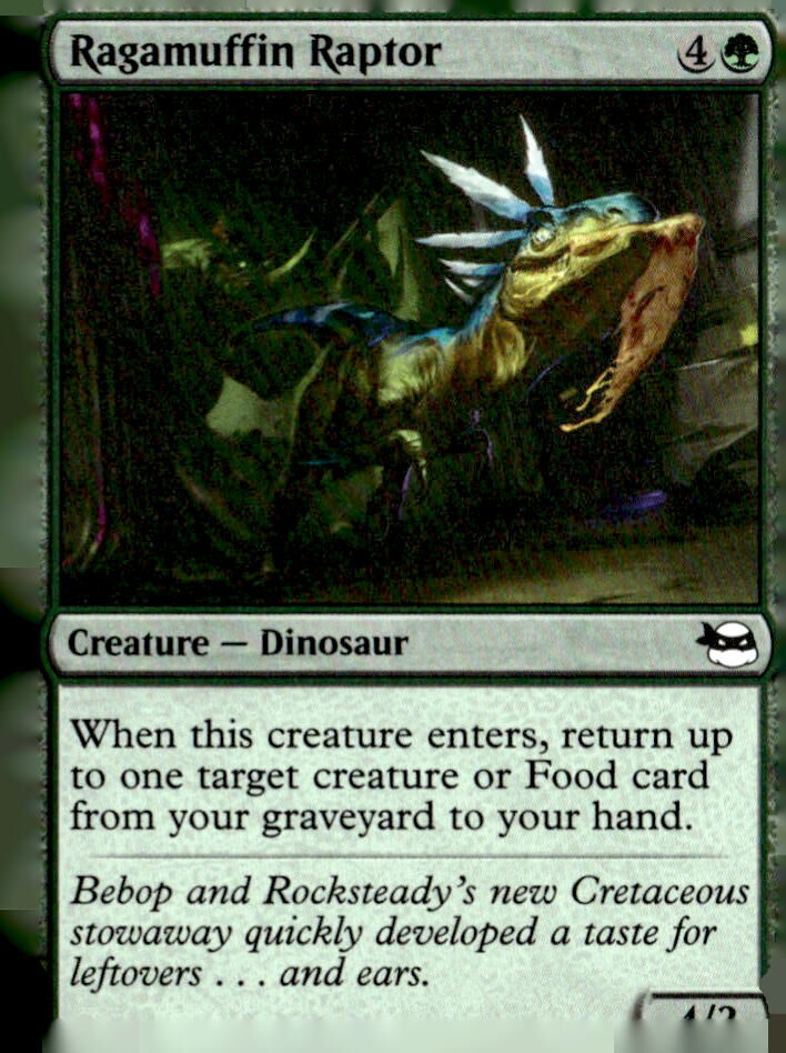 Teenage Mutant Ninja Turtles #130 Ragamuffin Raptor