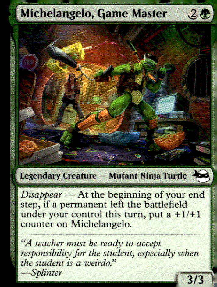 Teenage Mutant Ninja Turtles #118 Michelangelo, Game Master
