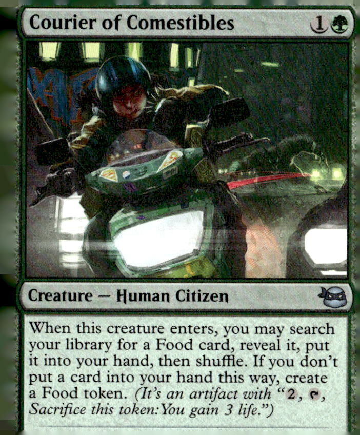 Teenage Mutant Ninja Turtles #112 Courier of Comestibles