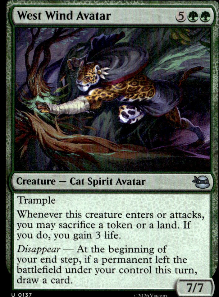 Teenage Mutant Ninja Turtles #137 West Wind Avatar