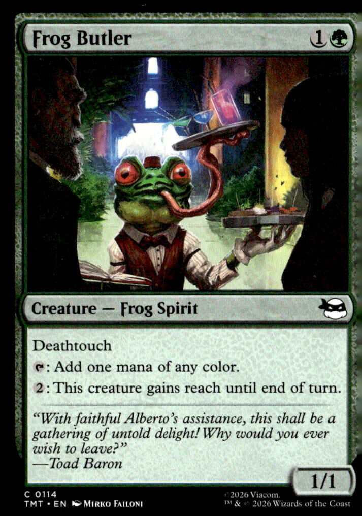 Teenage Mutant Ninja Turtles #114 Frog Butler