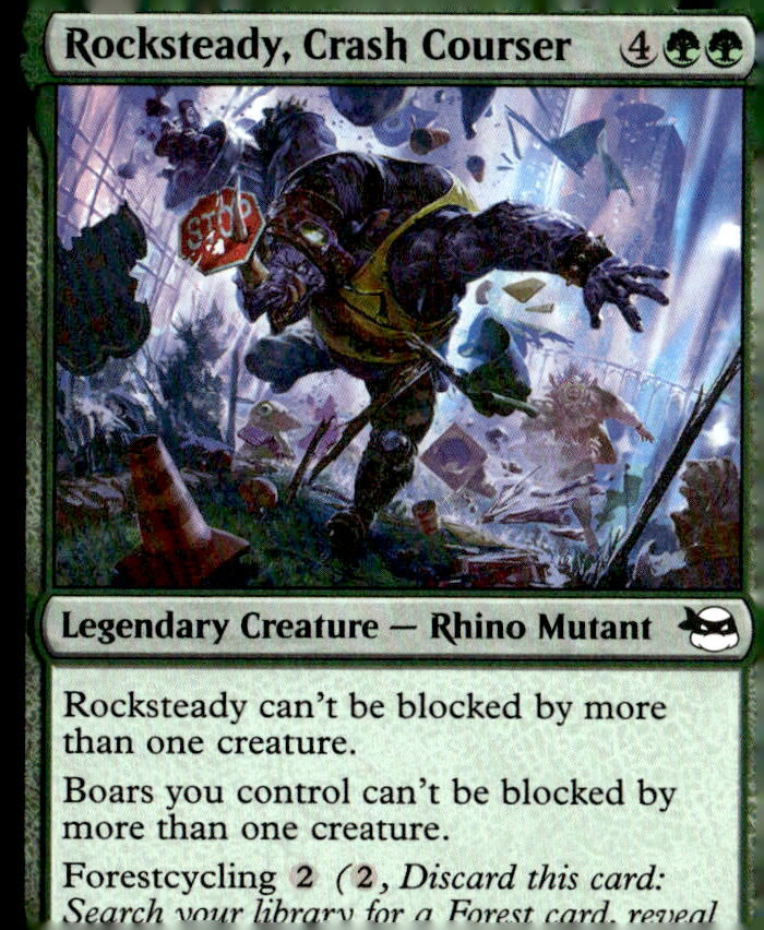 Teenage Mutant Ninja Turtles #131 Rocksteady, Crash Courser