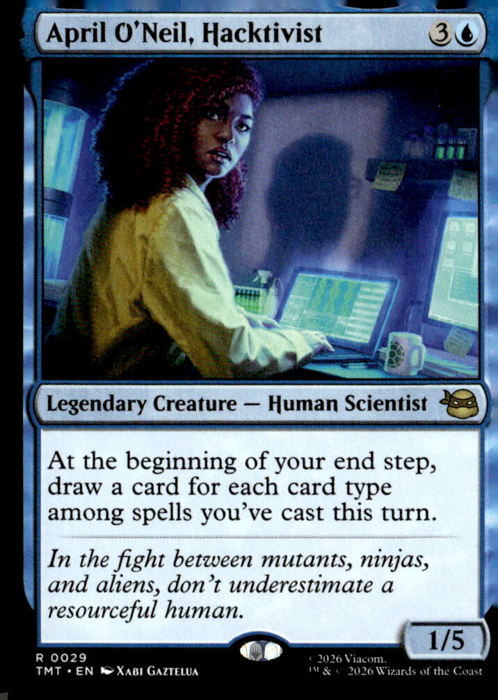 Teenage Mutant Ninja Turtles #29 April O'Neil, Hacktivist