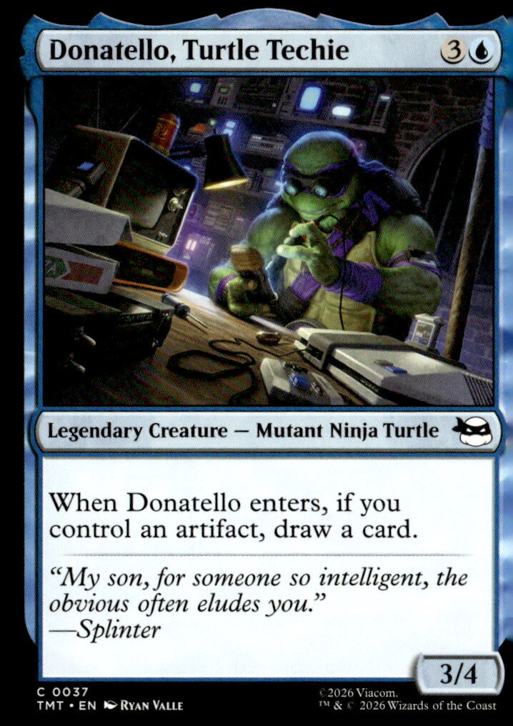 Teenage Mutant Ninja Turtles #37 Donatello, Turtle Techie
