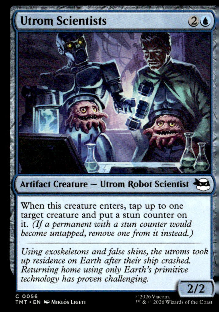 Teenage Mutant Ninja Turtles #56 Utrom Scientists