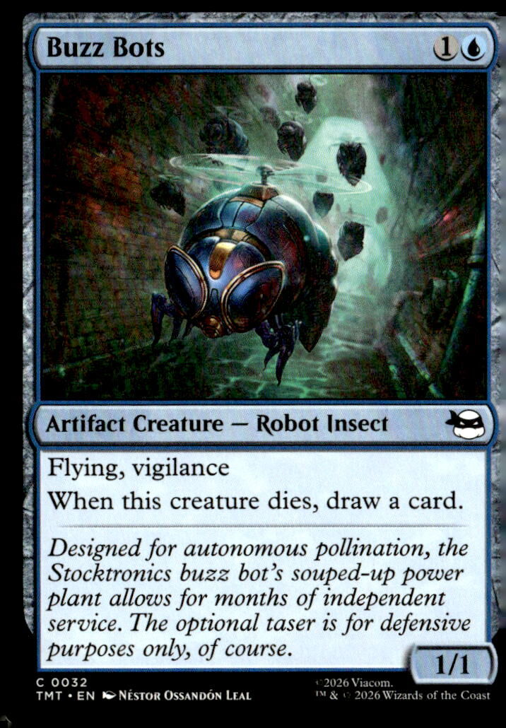 Teenage Mutant Ninja Turtles #32 Buzz Bots