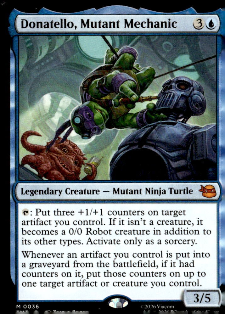 Teenage Mutant Ninja Turtles #36 Donatello, Mutant Mechanic