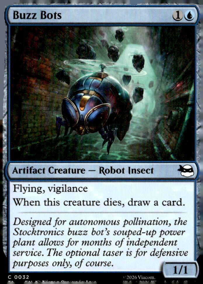 Teenage Mutant Ninja Turtles #32 Buzz Bots