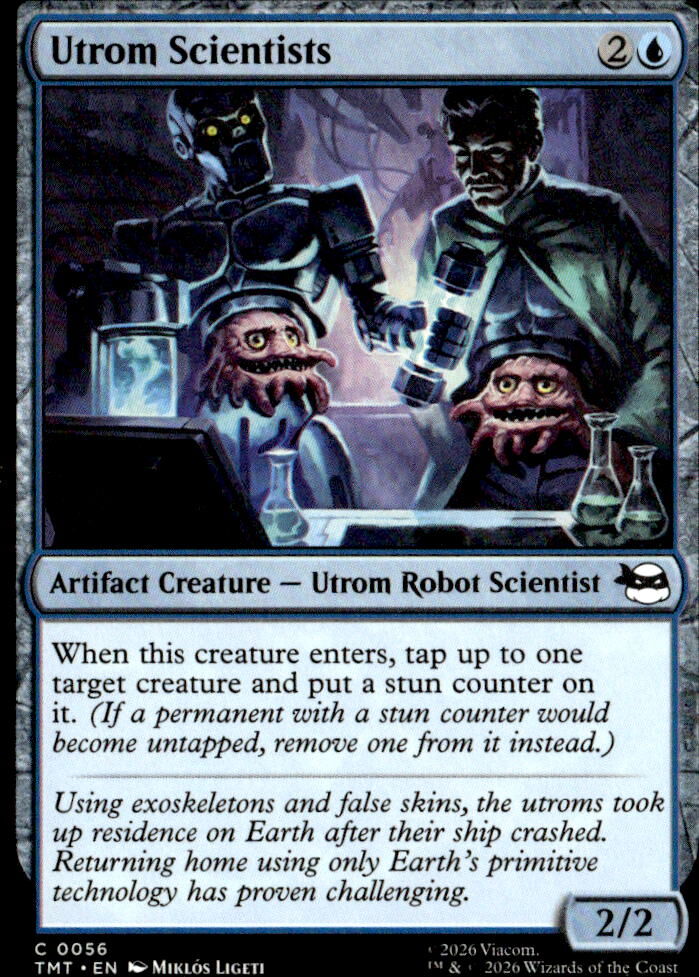 Teenage Mutant Ninja Turtles #56 Utrom Scientists