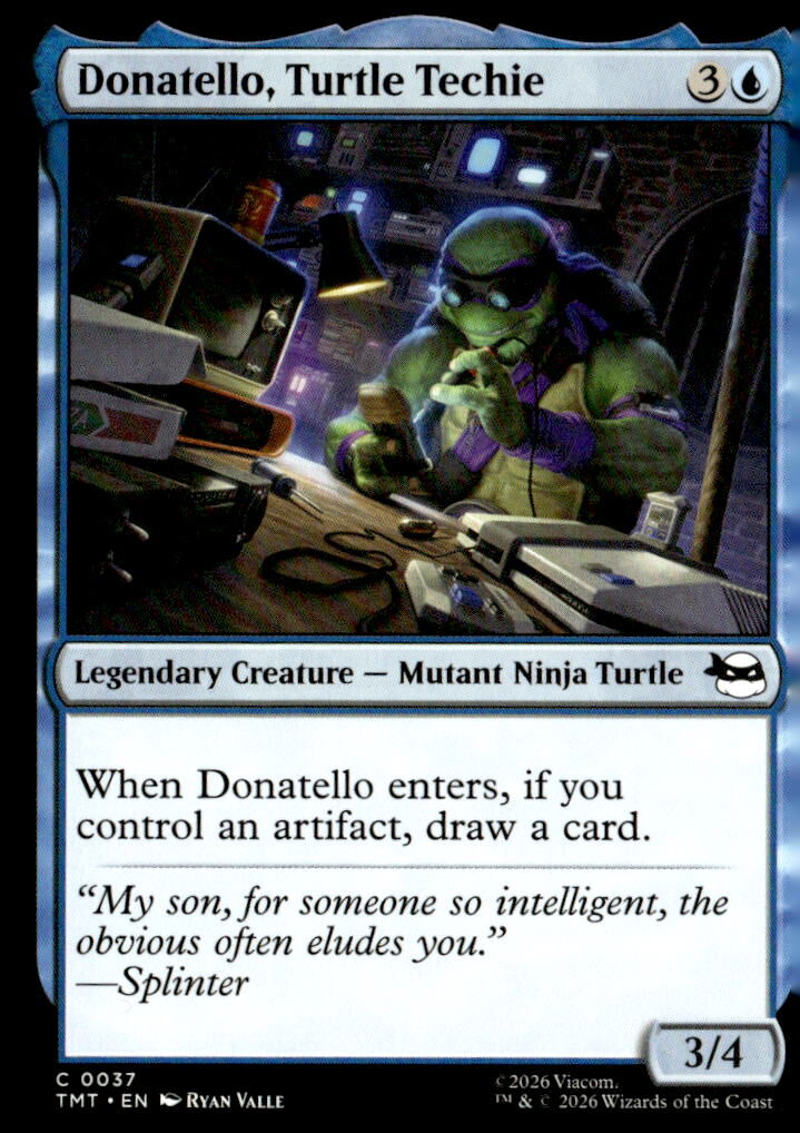 Teenage Mutant Ninja Turtles #37 Donatello, Turtle Techie