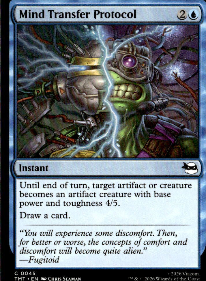 Teenage Mutant Ninja Turtles #45 Mind Transfer Protocol