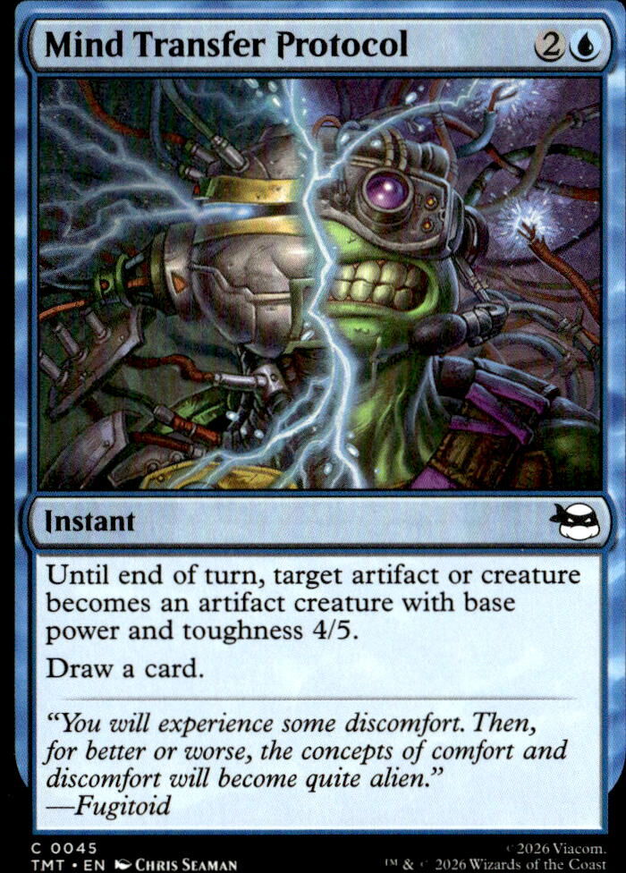 Teenage Mutant Ninja Turtles #45 Mind Transfer Protocol