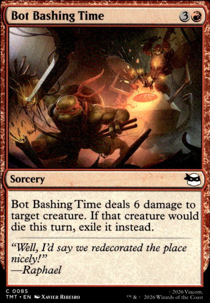 Teenage Mutant Ninja Turtles #85 Bot Bashing Time