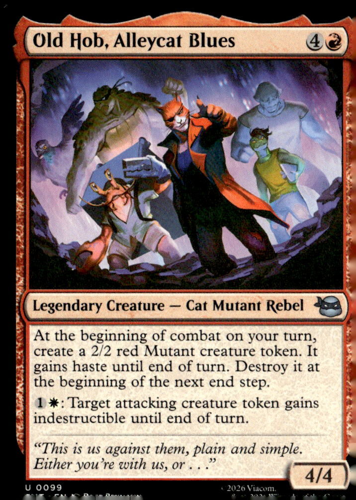 Teenage Mutant Ninja Turtles #99 Old Hob, Alleycat Blues