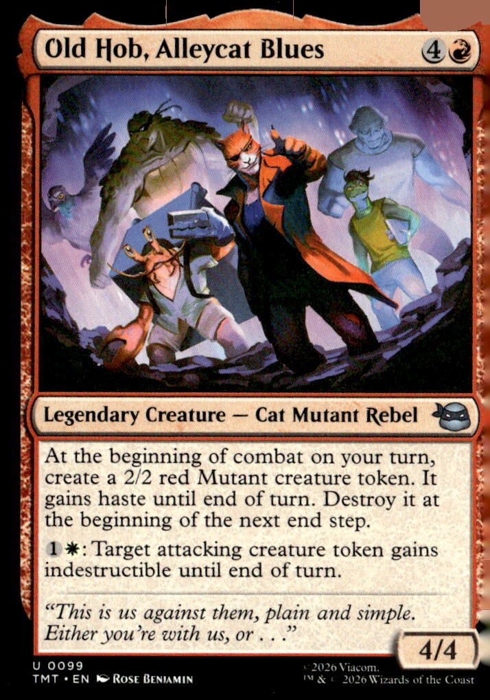 Teenage Mutant Ninja Turtles #99 Old Hob, Alleycat Blues