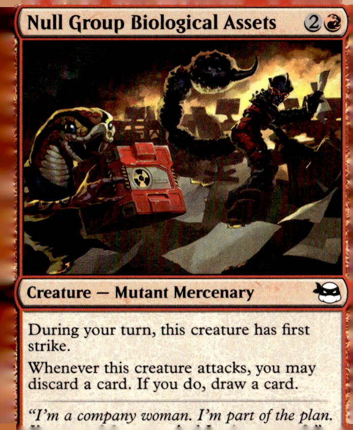 Teenage Mutant Ninja Turtles #98 Null Group Biological Assets