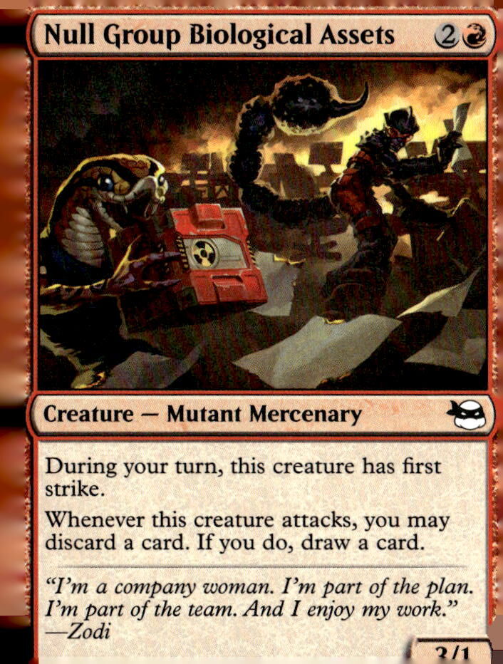 Teenage Mutant Ninja Turtles #98 Null Group Biological Assets