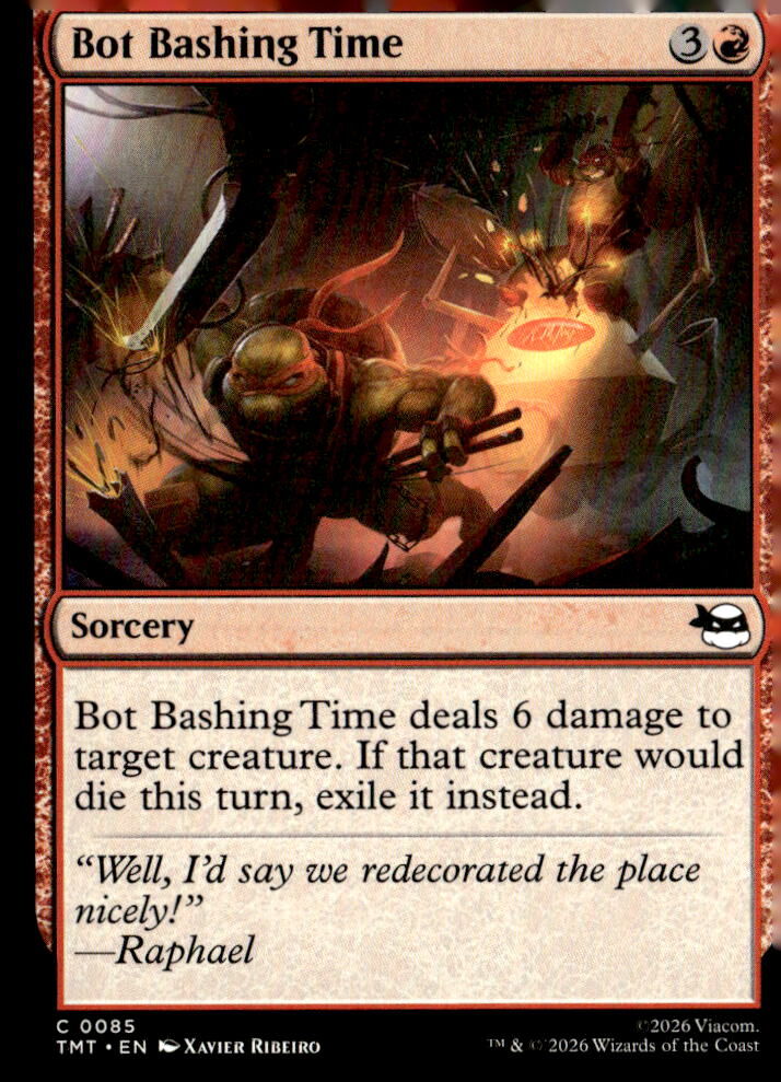 Teenage Mutant Ninja Turtles #85 Bot Bashing Time