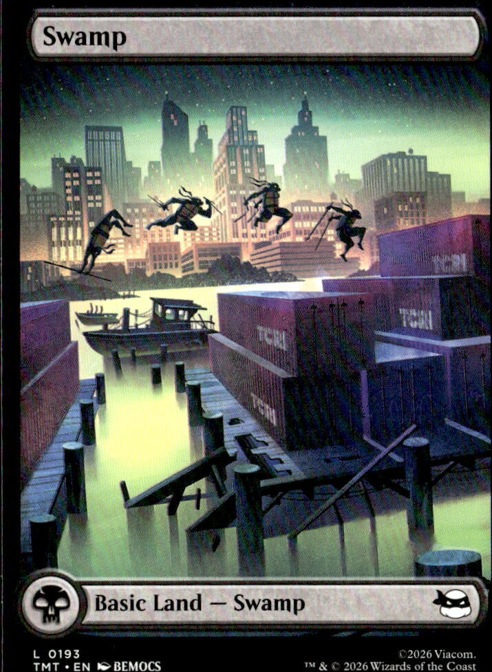 Teenage Mutant Ninja Turtles #193 Swamp (0193)